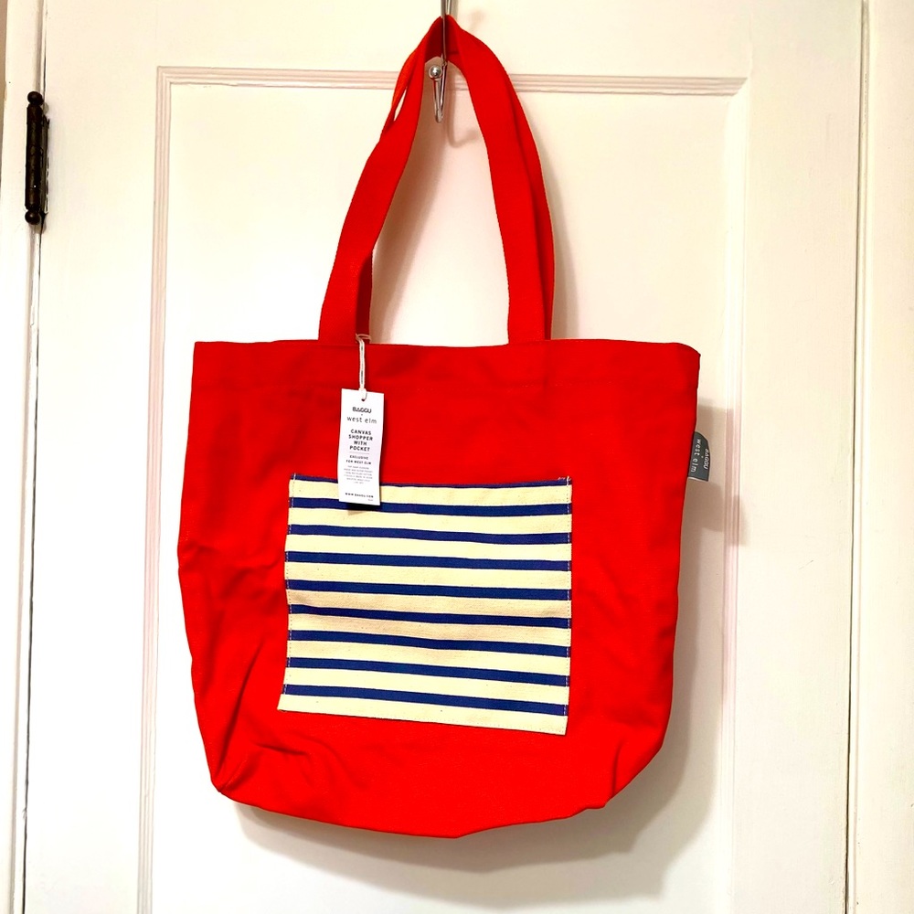 BAGGU x West Elm Canvas Tote